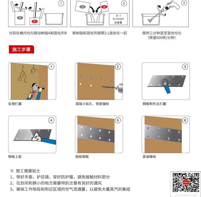 包钢莆田粘钢加固施工过程